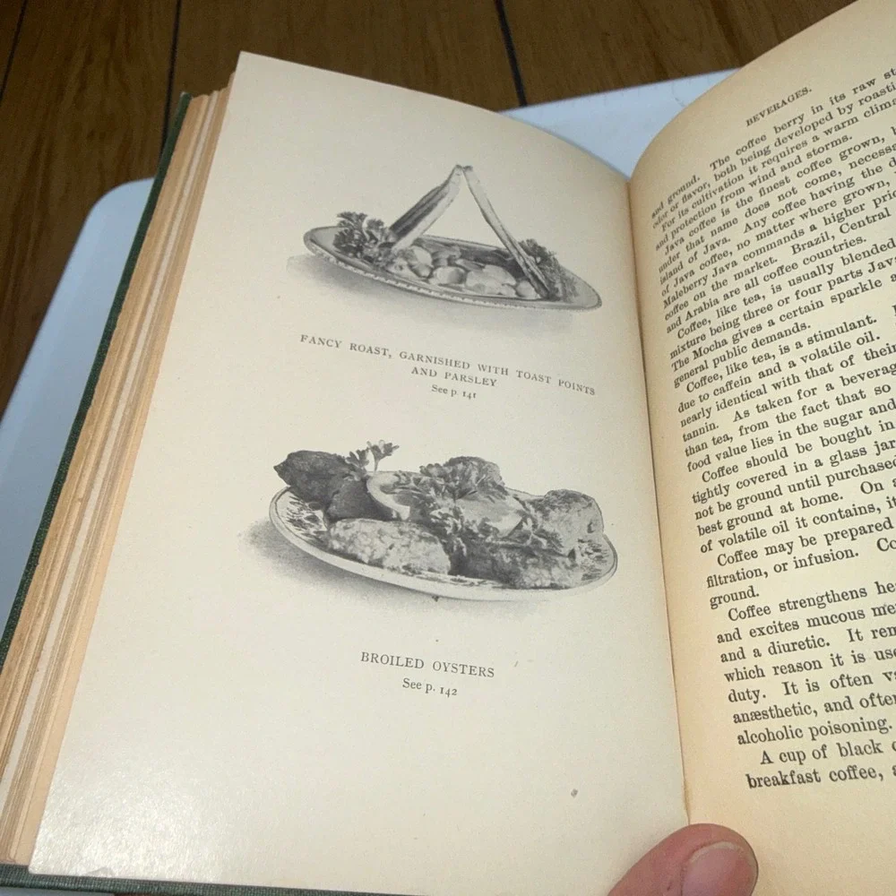 1913 Food and Cookery for‎ the Sick and Convalescent Fannie Farmer Antique Book